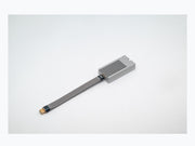 WisdPi WP-UT9 USB-C to 10Gb Ethernet Adapter with aluminum body and USB-C cable