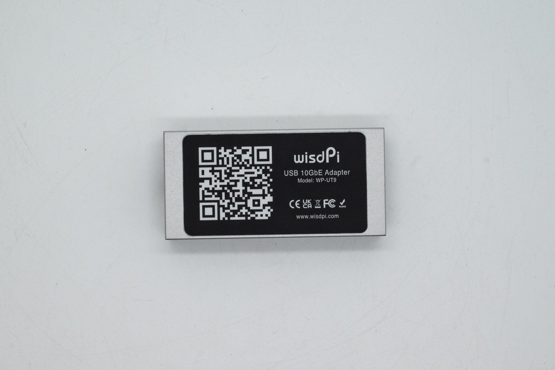 WisdPi WP-UT9 underside label and certification markings
